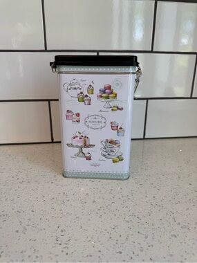 Home Essentials “It’s Dessert” Patisserie Collectible Tin Storage Box
